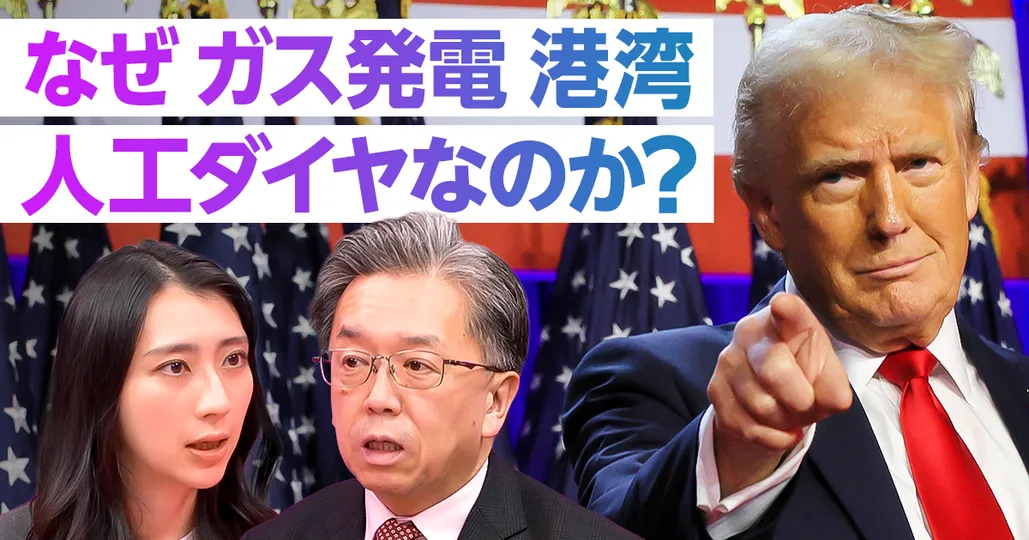 対米投資始動:人工ダイヤ・港・ガス火力
