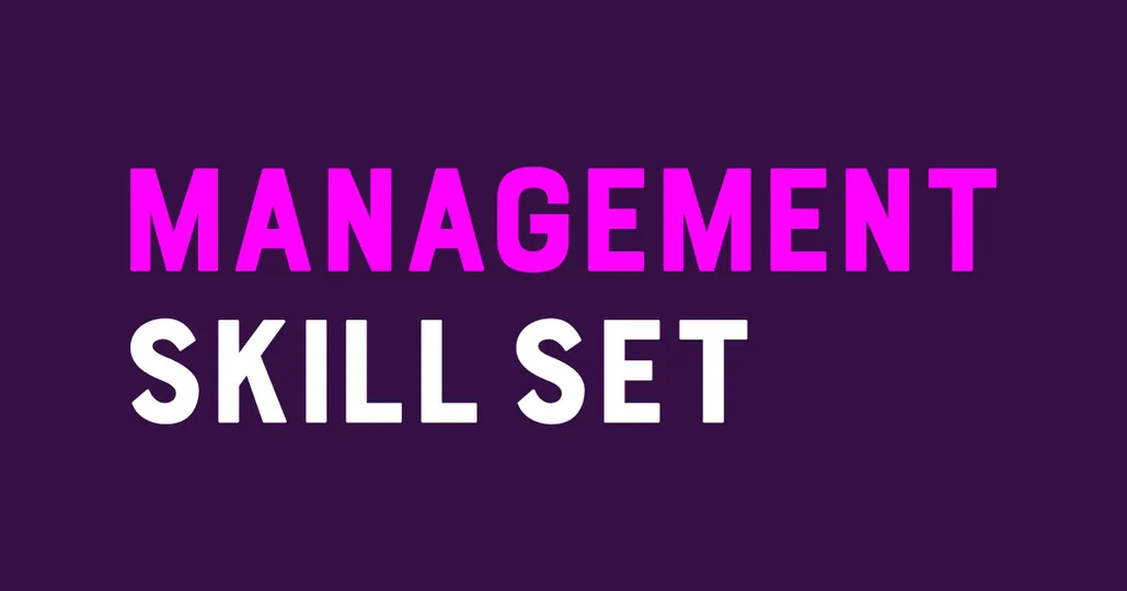 MANAGEMENT SKILL SET